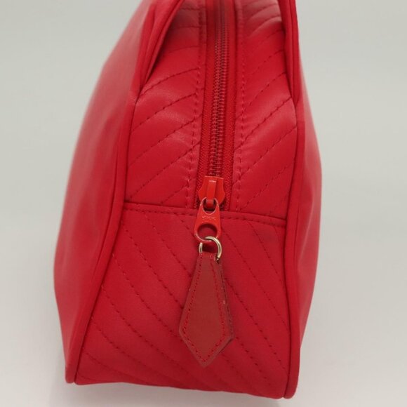 SAINT LAURENT Hand Bag Nylon Red Auth - Picture 5 of 16
